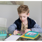 PLAŻA zestaw kolorowanek z kredkami zestaw kreatywny Tiger Tribe 3+