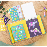 PLAŻA zestaw kolorowanek z kredkami zestaw kreatywny Tiger Tribe 3+