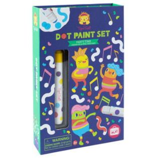 IMPREZA kolorowanki z markerami kropkowymi zestaw kreatywny Tiger Tribe 3+