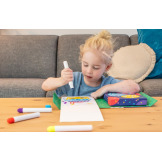 IMPREZA kolorowanki z markerami kropkowymi zestaw kreatywny Tiger Tribe 3+