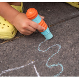 KOLOROWA KREDA CHODNIKOWA zestaw kreatywny Tiger Tribe 3+