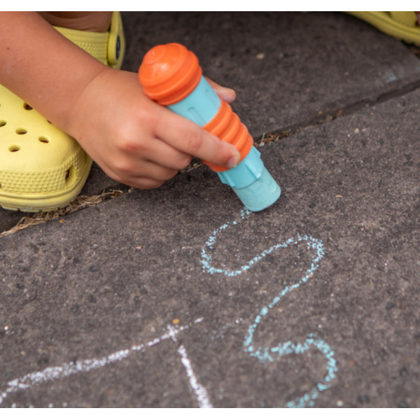 KOLOROWA KREDA CHODNIKOWA zestaw kreatywny Tiger Tribe 3+