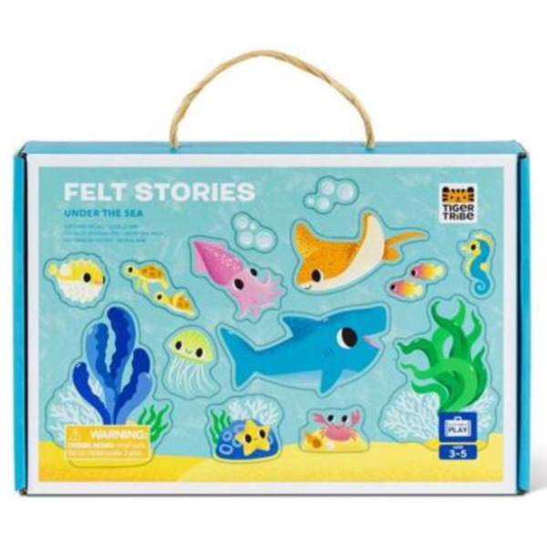 POD WODĄ artystyczny zestaw sensoryczny Tiger Tribe 3+