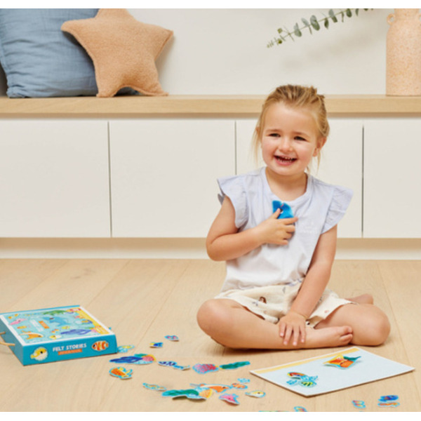 POD WODĄ artystyczny zestaw sensoryczny Tiger Tribe 3+