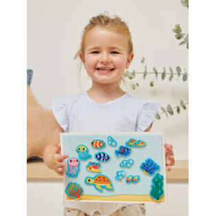 POD WODĄ artystyczny zestaw sensoryczny Tiger Tribe 3+