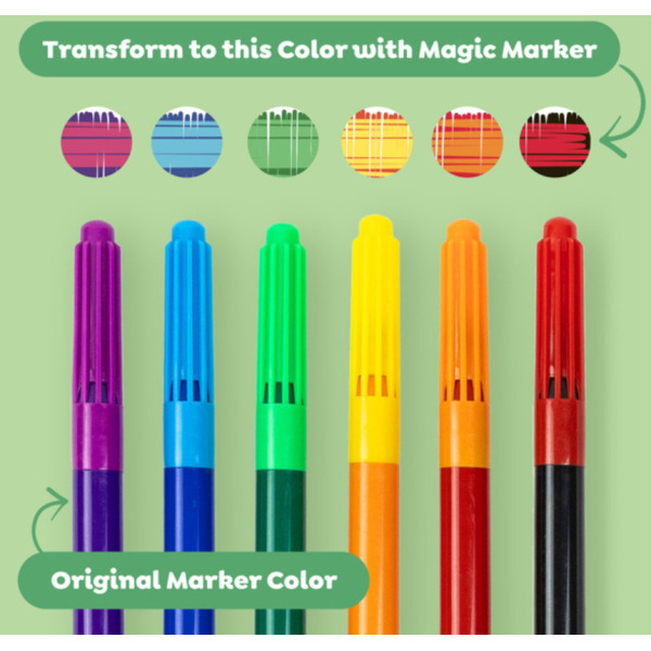 PRZYJACIELE Z OGRODU kolorowanki z pisakiem zmieniającym kolor zestaw kreatywny Tiger Tribe 5+