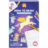 BAŚNIOWA FANTAZJA zestaw do nauki rysowania Tiger Tribe 5+