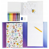 BAŚNIOWA FANTAZJA zestaw do nauki rysowania Tiger Tribe 5+