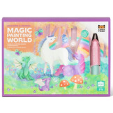 JEDNOROŻCE kolorowanka wodna zestaw z pisakiem do napełnienia wodą Tiger Tribe 1+