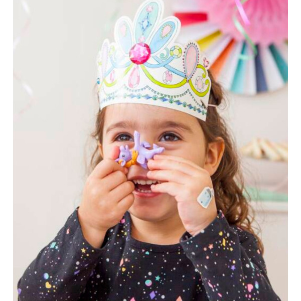 STADO JEDNOROŻCÓW pudełko pełne zabawy zestaw kreatywny z figurkami Tiger Tribe 4+