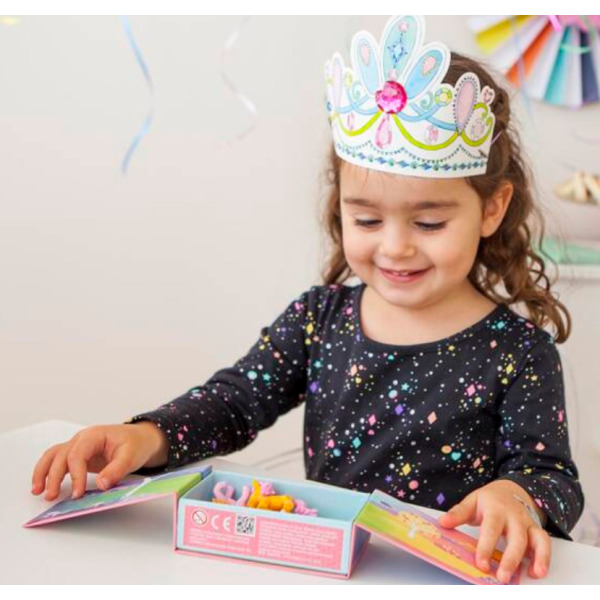 STADO JEDNOROŻCÓW pudełko pełne zabawy zestaw kreatywny z figurkami Tiger Tribe 4+