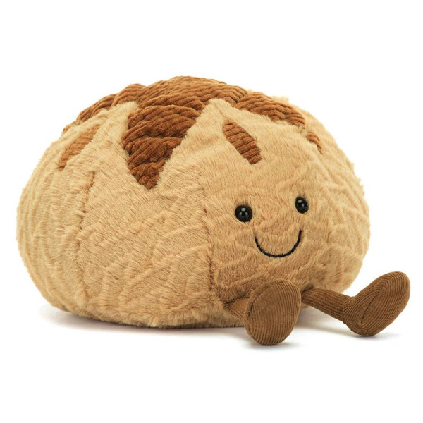 WESOŁY BOCHENEK CHLEBA brązowa przytulanka Amuse 16 cm Jellycat 0+