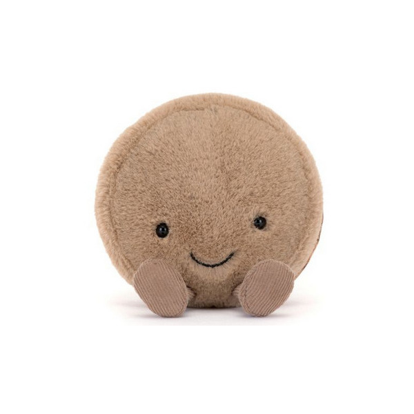 WESOŁY MAKARONIK CZEKOLADOWY brązowa przytulanka Mona Amuseables 12 cm Jellycat 0+