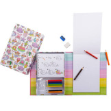 LETNIA ZABAWA zestaw do nauki rysowania Tiger Tribe 5+