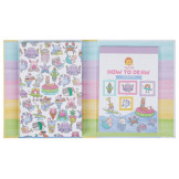 LETNIA ZABAWA zestaw do nauki rysowania Tiger Tribe 5+