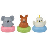 AUSTRALIJSKIE ZWIERZĄTKA kąpielowi przyjaciele zestaw 3 szt. zabawka do kąpieli Tiger Tribe 1+