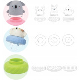 AUSTRALIJSKIE ZWIERZĄTKA kąpielowi przyjaciele zestaw 3 szt. zabawka do kąpieli Tiger Tribe 1+