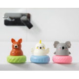 AUSTRALIJSKIE ZWIERZĄTKA kąpielowi przyjaciele zestaw 3 szt. zabawka do kąpieli Tiger Tribe 1+