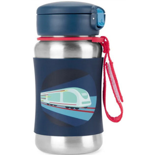 POCIĄG stalowy bidon z ustnikiem Spark Style 350ml Skip Hop