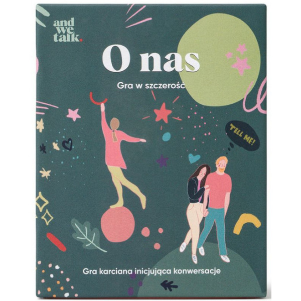 O nas AND WE TALK gra karciana w szczerość pytania dla dorosłych