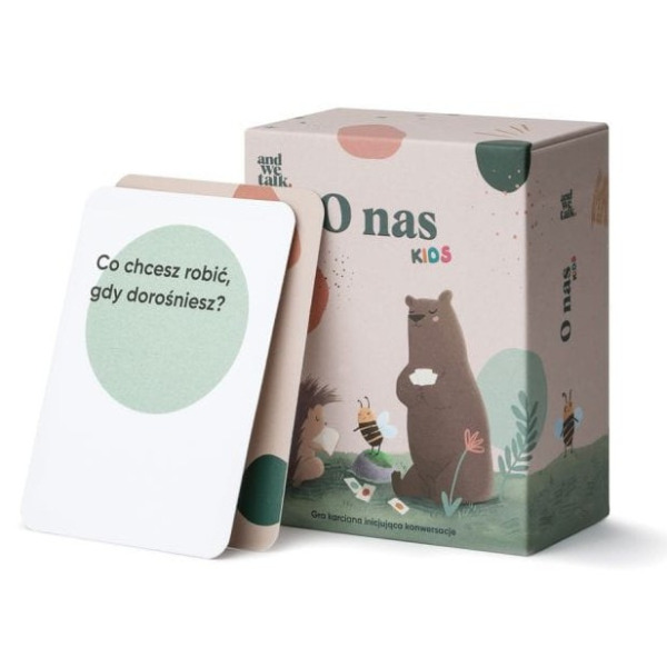 O nas AND WE TALK gra karciana w szczerość pytania dla młodszej generacji