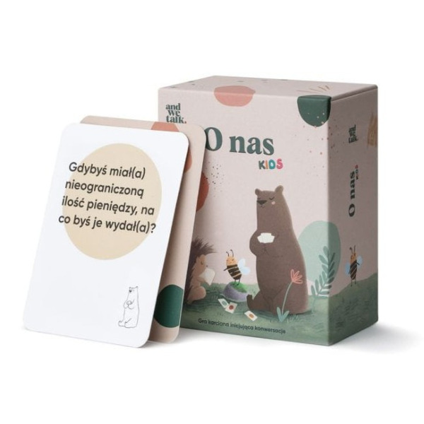 O nas AND WE TALK gra karciana w szczerość pytania dla młodszej generacji