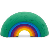 TĘCZA SENSORYCZNA silikonowa układanka Over the rainbow Bright 5 el. Jellystone 9m+
