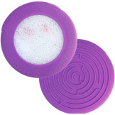 Fioletowy SENSORYCZNY DYSK Z FIGURKAMI A-Ku-Ku! Peekaboo, motyw Kosmos Jellystone 18m+