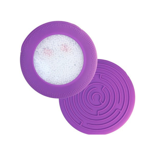 Fioletowy SENSORYCZNY DYSK Z FIGURKAMI A-Ku-Ku! Peekaboo, motyw Kosmos Jellystone 18m+