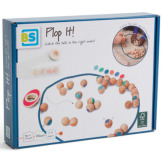 GĄSIENICA drewniana gra sensoryczna zręcznościowa nawlekanka BS Toys 6+