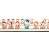 ZGADNIJ, KTÓRA KRÓWKA drewniana gra logiczna BS Toys 6+