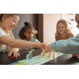 WYŚCIG ŚLIMAKÓW drewniana gra planszowa BS Toys 4+