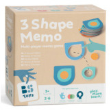 DOPASUJ WZÓR drewniana gra pamięciowa BS Toys 5+