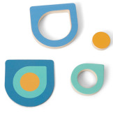 DOPASUJ WZÓR drewniana gra pamięciowa BS Toys 5+