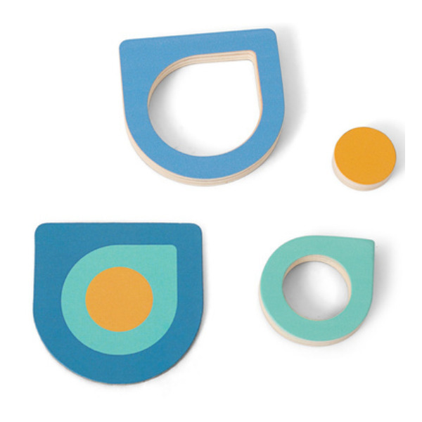 DOPASUJ WZÓR drewniana gra pamięciowa BS Toys 5+