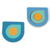 DOPASUJ WZÓR drewniana gra pamięciowa BS Toys 5+