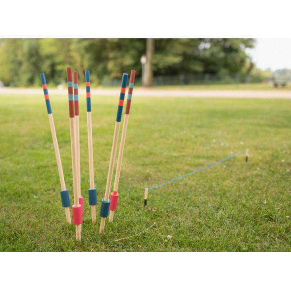 RZUT OSZCZEPEM drewniana gra zręcznościowa BS Toys 6+