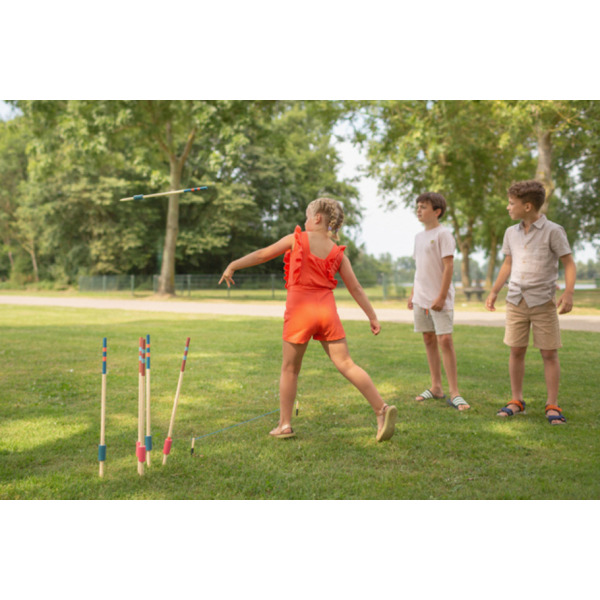 RZUT OSZCZEPEM drewniana gra zręcznościowa BS Toys 6+