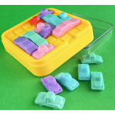 SAMOCHODY łamigłówka układanka logiczna IQ puzzle 6+