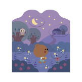 LAS książeczka do wyklejania z naklejkami JANOD 18m+