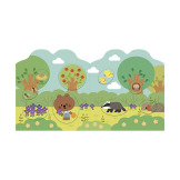 LAS książeczka do wyklejania z naklejkami JANOD 18m+