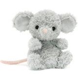 MILUTKA MYSZKA szara przytulanka Yummy Mouse 15 cm Jellycat 0+