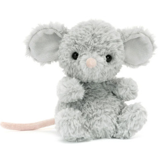 MILUTKA MYSZKA szara przytulanka Yummy Mouse 15 cm Jellycat 0+