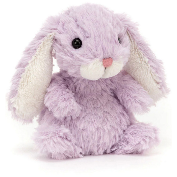 MILUTKI KRÓLICZEK fioletowa przytulanka Yummy Bunny 15 cm Jellycat 0+