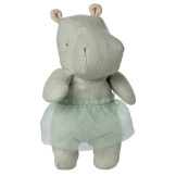 HIPOPOTAM przytulanka w spódniczce 23 cm Small Mint  Safari friends Maileg 0+