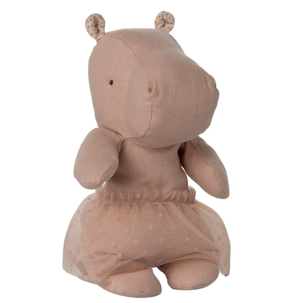 HIPOPOTAM przytulanka w spódniczce 23 cm Small Rose Safari friends Maileg 0+