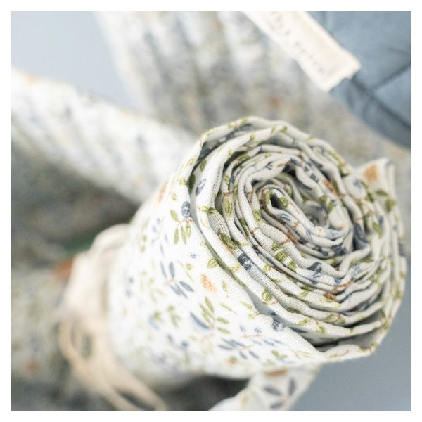 OTULACZ MUŚLINOWY 120x120 cm Forest Adventure Little Dutch 0+