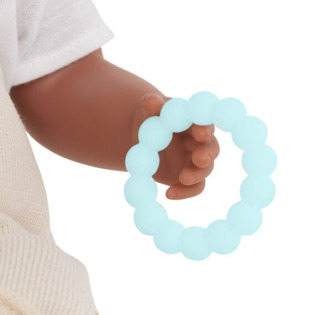 ZESTAW UBRANEK dla lalek niemowląt stylizacja ze spodniami na szelkach 35 cm LullaBaby 2+