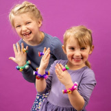 BIŻUTERIA PLIP CHARMS zestaw turkusowy bransoletka, pierścionek i 8 charmsów Fat Brain Toy 4+