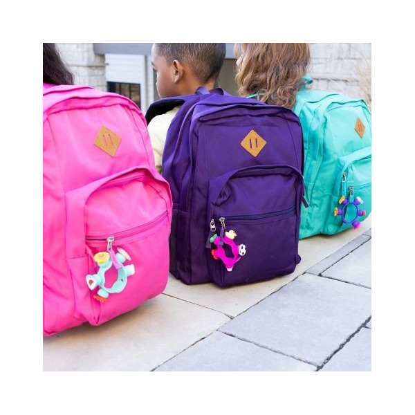 BIŻUTERIA PLIP CHARMS zestaw fioletowy bransoletka, pierścionek i 8 charmsów Fat Brain Toy 4+